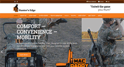 Desktop Screenshot of hunters-edge.com